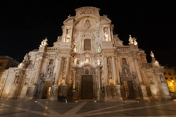 The Church of Saint Mary in Murcia The Cathedral Church of Saint Mary in Murciais a church in the city of Murcia. It is the only cathedral in use in the Roman Catholic Diocese of Cartagena in Spain. murcia stock pictures, royalty-free photos & images
