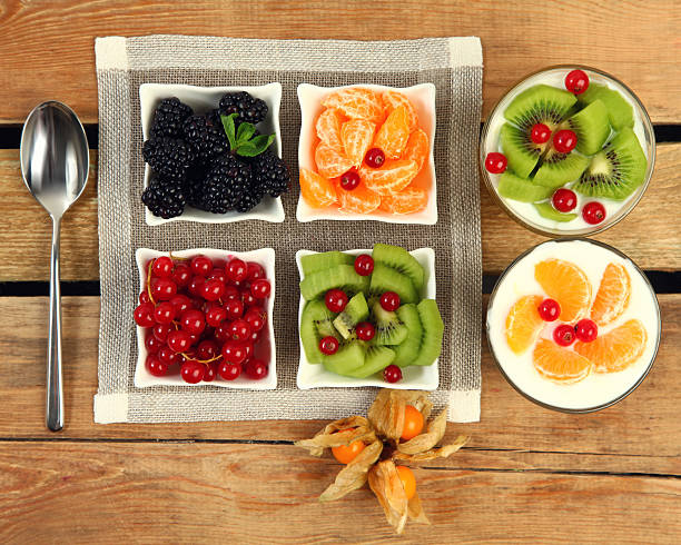 istock yoghurt and fruits 477163091