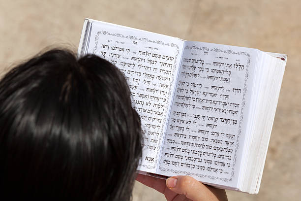 istock Brunette woman reading Torah 477172886