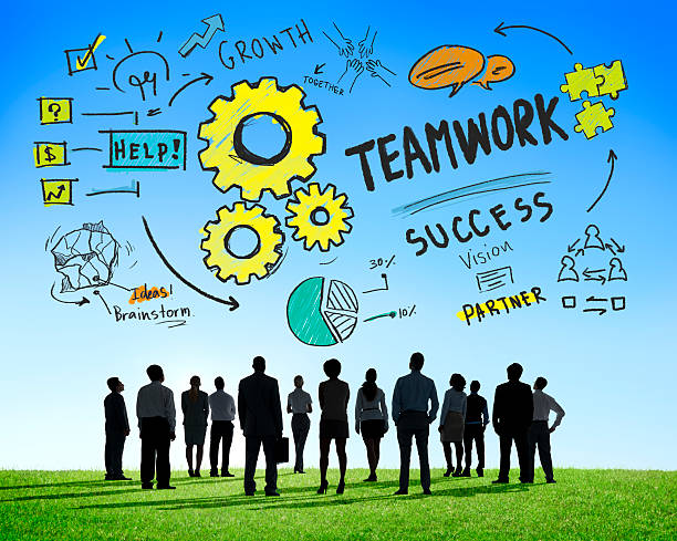 istock Teamwork Team Together Collaboration Business Aspiration Goals C 477177756