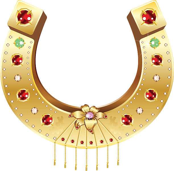 Herradura De Oro Adornado Con Piedras Preciosas Y Flores Clipart De Stock | Royalty-Free | FreeImages Herradura De Oro Adornado Con Piedras Preciosas Y Flores Clipart De Stock | Royalty-Free | FreeImages