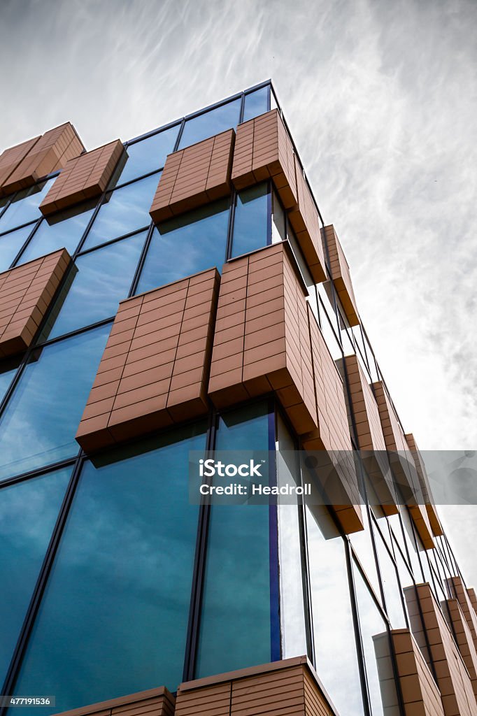 office building Shooting an office building from the bottom up 2015 Stock Photo