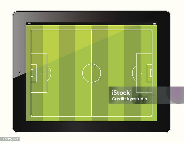 Tablette De Football Vecteurs libres de droits et plus d'images vectorielles de Football - Football, Ordinateur, Chercher