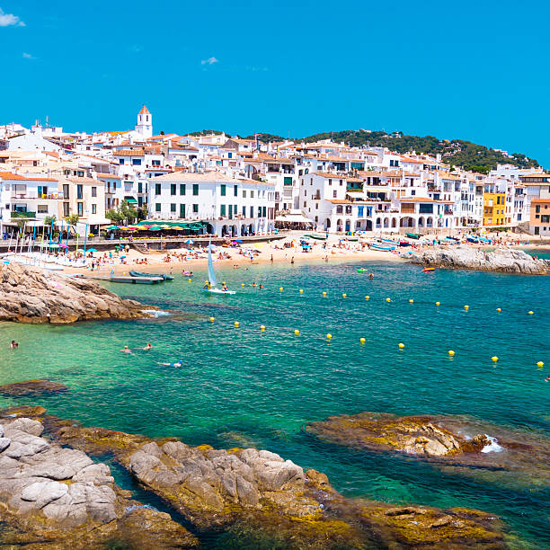 istock Calella de Palafrugell, Costa Brava, Catalonia, Spain. 477199332