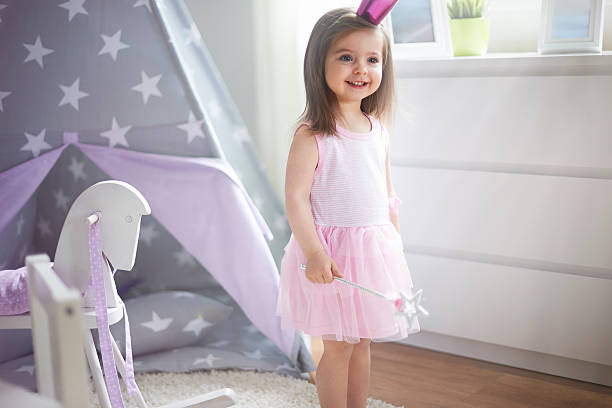 istock Little princess in her kingdom 477199694