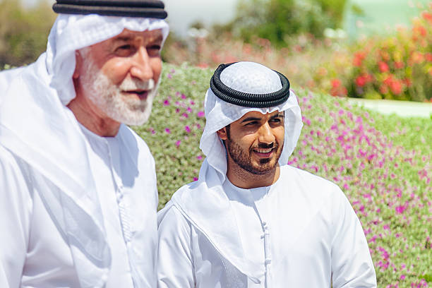 istock Senior Arabian man and young man 477199974