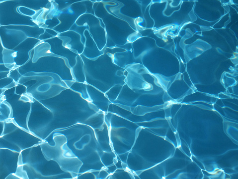Pool water abstract