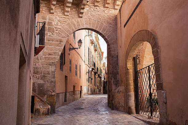 Photo of old street of Palma de Mallorca