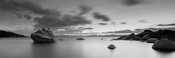 istock Lake Tahoe, Black and White 477203336