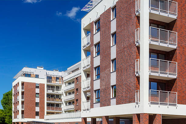 istock New modern apartment building, Warsaw 477206382
