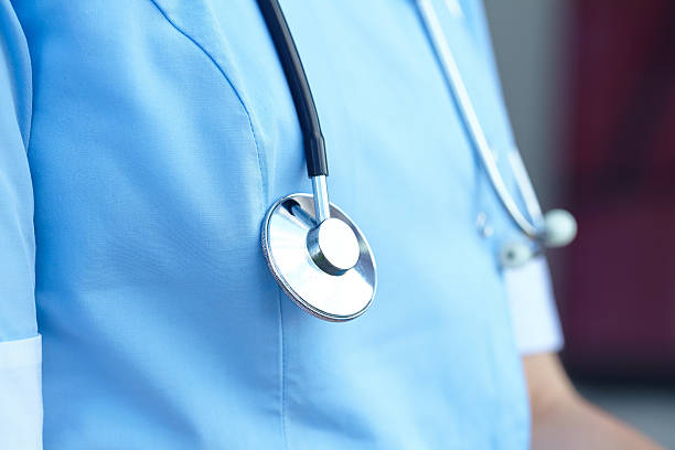 istock woman doctor with stethoscope 477207544