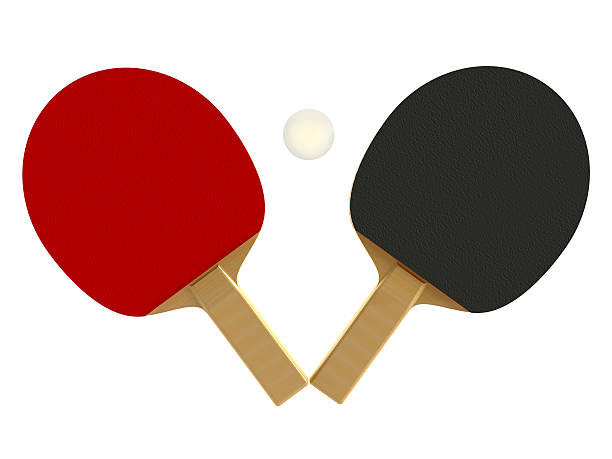 istock ping pong, tennis racket and ball 477207904