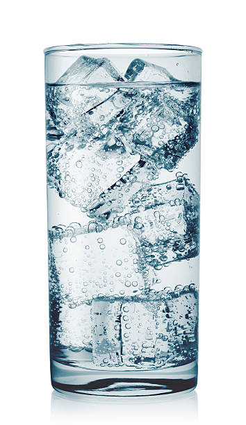 istock Glass of water with ice cubes 477209967