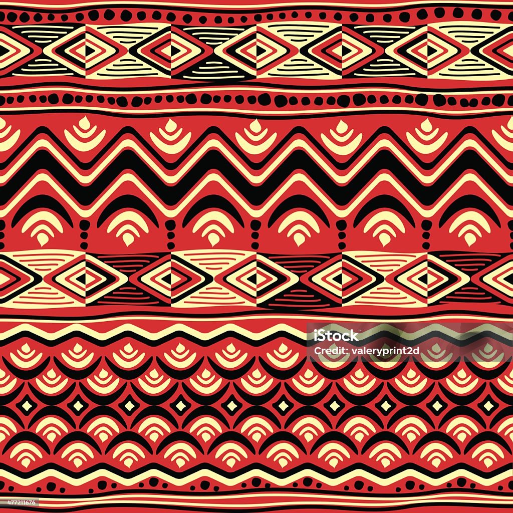 African Pattern Long African Pattern Stock Illustration - Download Image Now - African ...