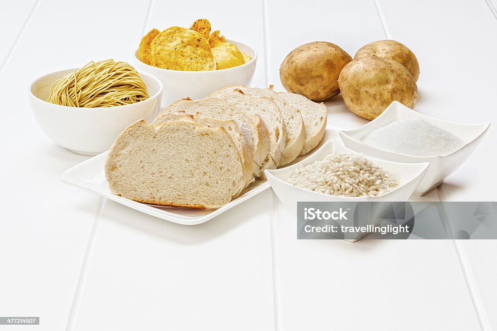 Glycemic Index - Lizenzfrei Reis - Grundnahrungsmittel Stock-Foto