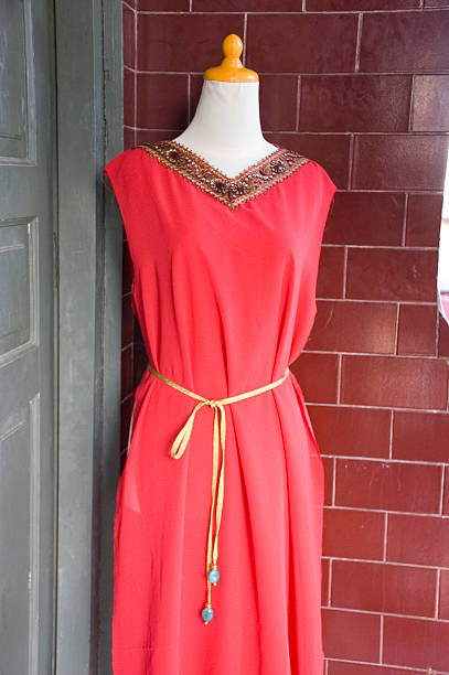 istock Red Dress on Mannequin 477218324