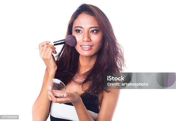 Makeup Stock Photo - Download Image Now - Adult, Applying, Asian and Indian Ethnicities