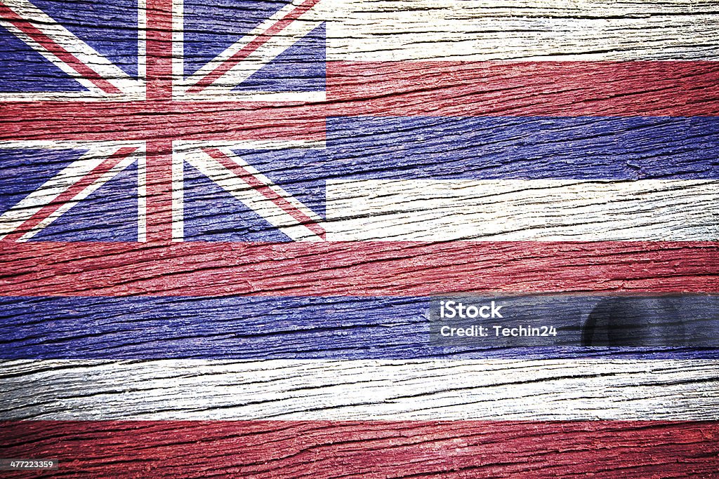 Bandiera delle Hawaii - Foto stock royalty-free di Astratto