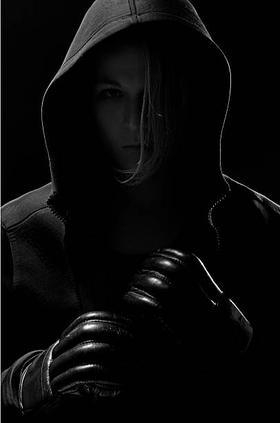 istock Female boxer posing with raised fists 477224014