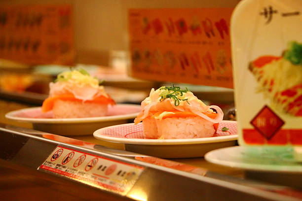 Kaiten Sushi Stock Photo - Download Now Kaiten Zushi, 2015, Belt -