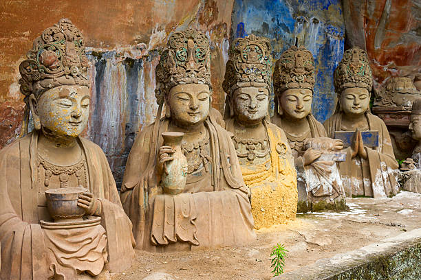 istock Dazu Rock Carvings Sculptures China 477227174