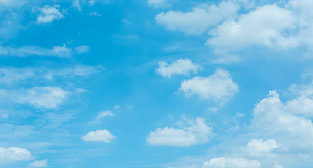 istock image of clear sky with white clouds on day time 477230608