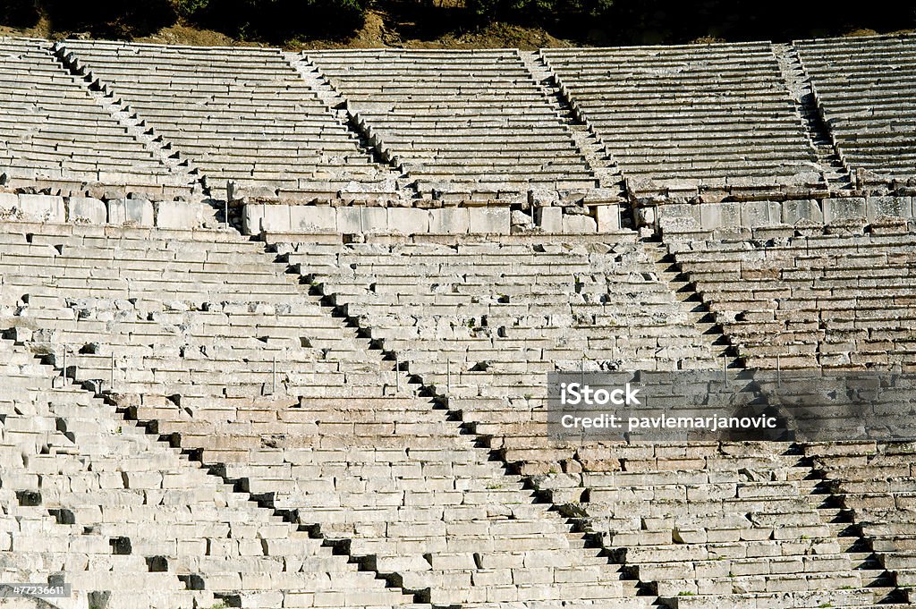 Épidaure théâtre - Photo de Amphithéâtre libre de droits