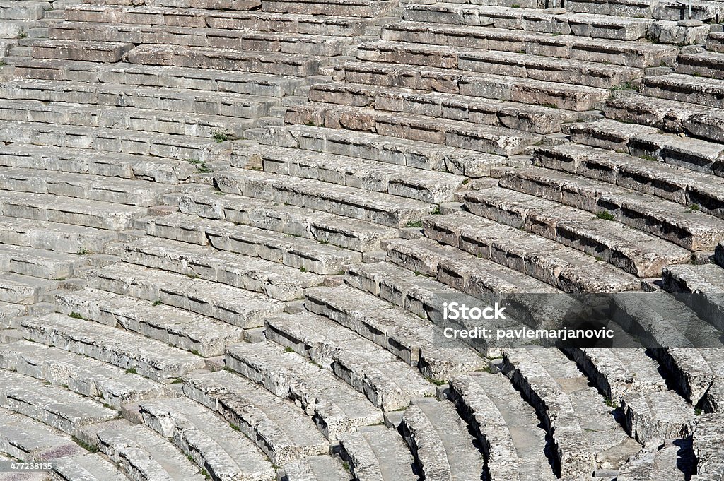 Epidaurus teatro - Foto de stock de Anfiteatro libre de derechos