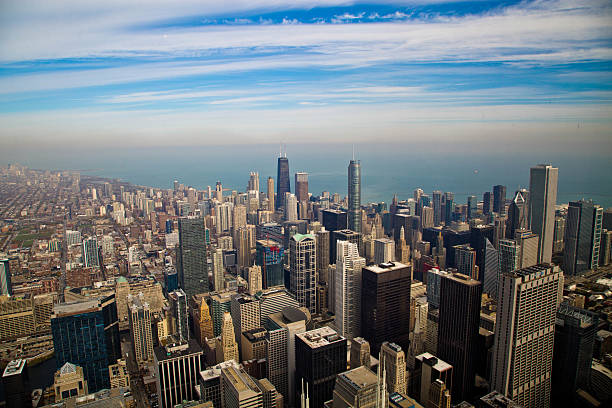 istock Aerial view of Chicago 477241950