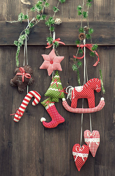 istock handmade christmas decoration over rustic wooden background 477254491
