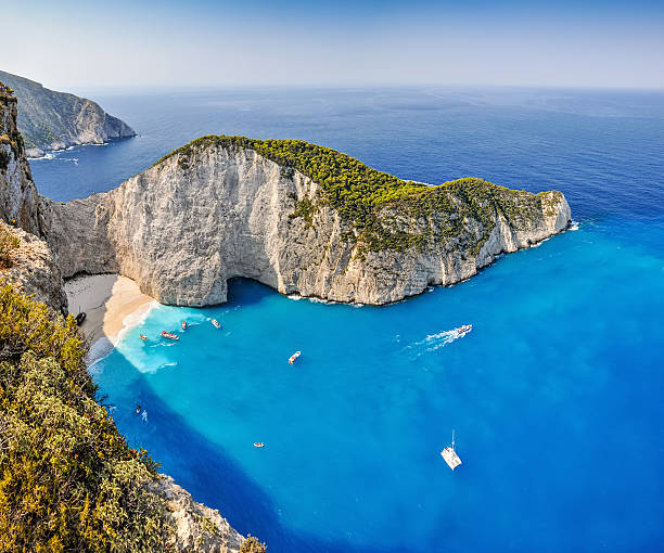 istock Navagio shipwreck beach, Zakynthos, Greece 477255178