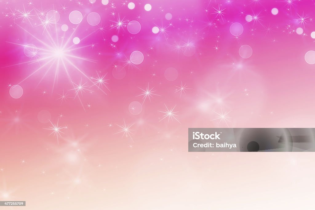 Doce textura de fundo abstrato com bokeh luzes e estrelas - Royalty-free Cool Foto de stock