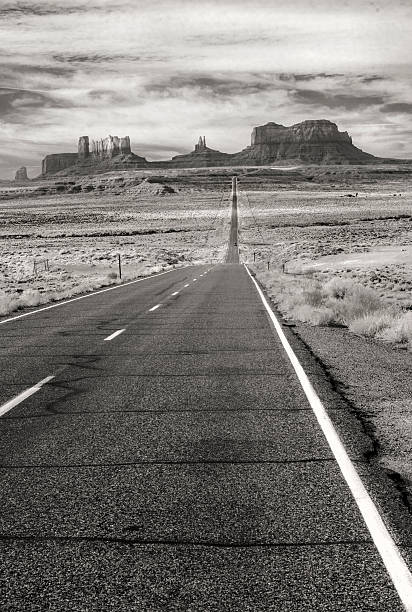 istock Road to Monumental Valley 477260472