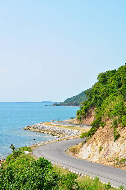 istock Winding road by the sea in Thailand 477260841