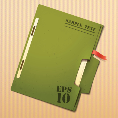 File folder EPS10 vector