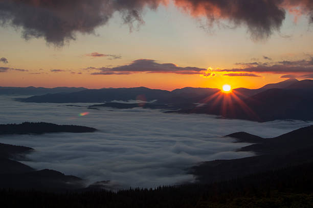 istock Sunrise in the mountains 477263483