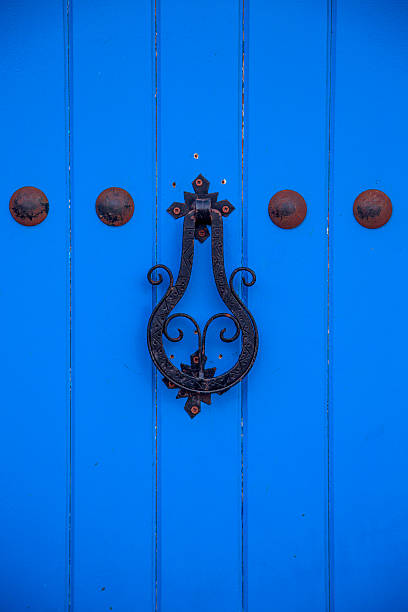 istock Old moroccan door from Essaouira 477267680