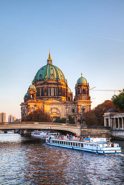 istock Berliner Dom cathedral in the evening 477269824