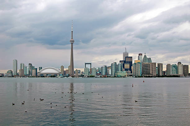 istock Toronto Skyline in a cloudy day 477271629