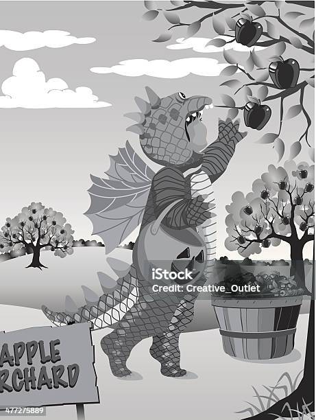 Kid Costume Orchard Stock Illustration - Download Image Now - 2011, Agriculture, Animal Representation
