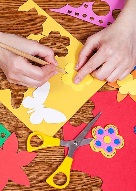 istock Female that create shapes and designs for children 477276276