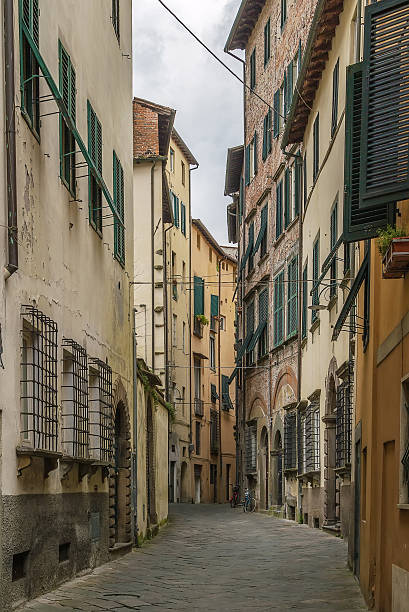 istock street in Lucca, Italy 477276612