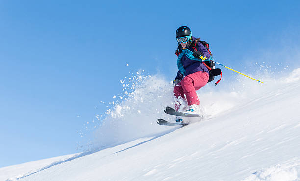 istock Active winter holidays, skiing and snowboarding 477287469