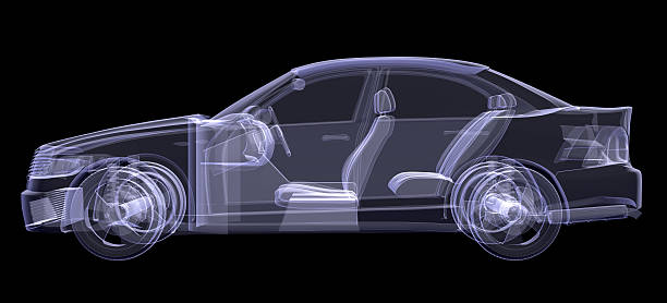 istock X-ray of car 477287880
