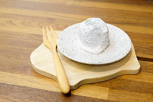 istock daifuku or dessert on wooden plate 477287932