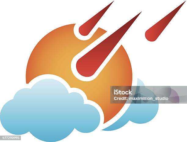 Vetores de Doomsday Previsão De Tempo Ícone De Ilustração Design Do Logotipo e mais imagens de Acender