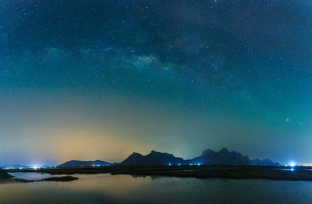 istock Panorama Milky Way at Sam Roi Yot 477295870