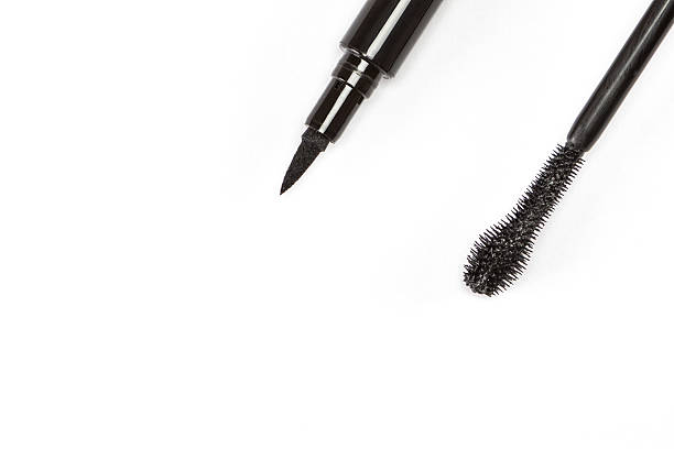 istock Cosmetic eyeliner with mascara brush 477299121