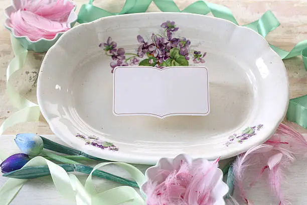 Photo of Pastel styling table