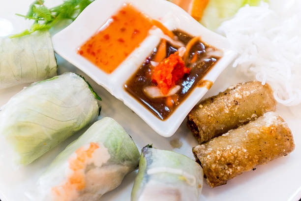 Fried spring rolls